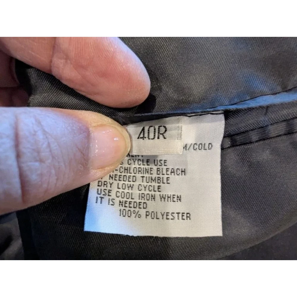 Men Henry Segal Black Tuxedo Jacket 40R Pants Adj 34 Bowtie Cumberbund Used Once